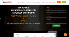 Desktop Screenshot of agencyplatform.com